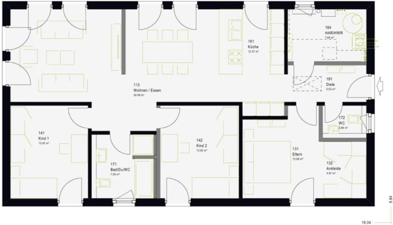 Haus zum Kauf 308.929 € 5 Zimmer 130 m²<br/>Wohnfläche 456 m²<br/>Grundstück Ahnsen 31708