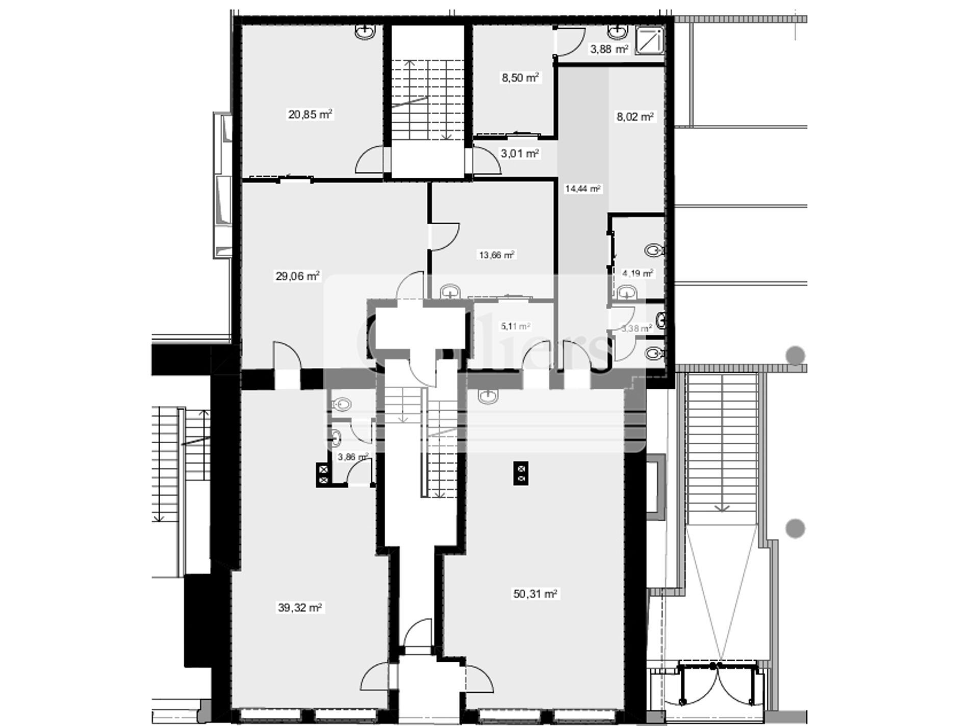 Bürofläche zur Miete 15,40 € 227 m²<br/>Bürofläche ab 227 m²<br/>Teilbarkeit Altstadt / Innenstadt 12 Fürth 90762