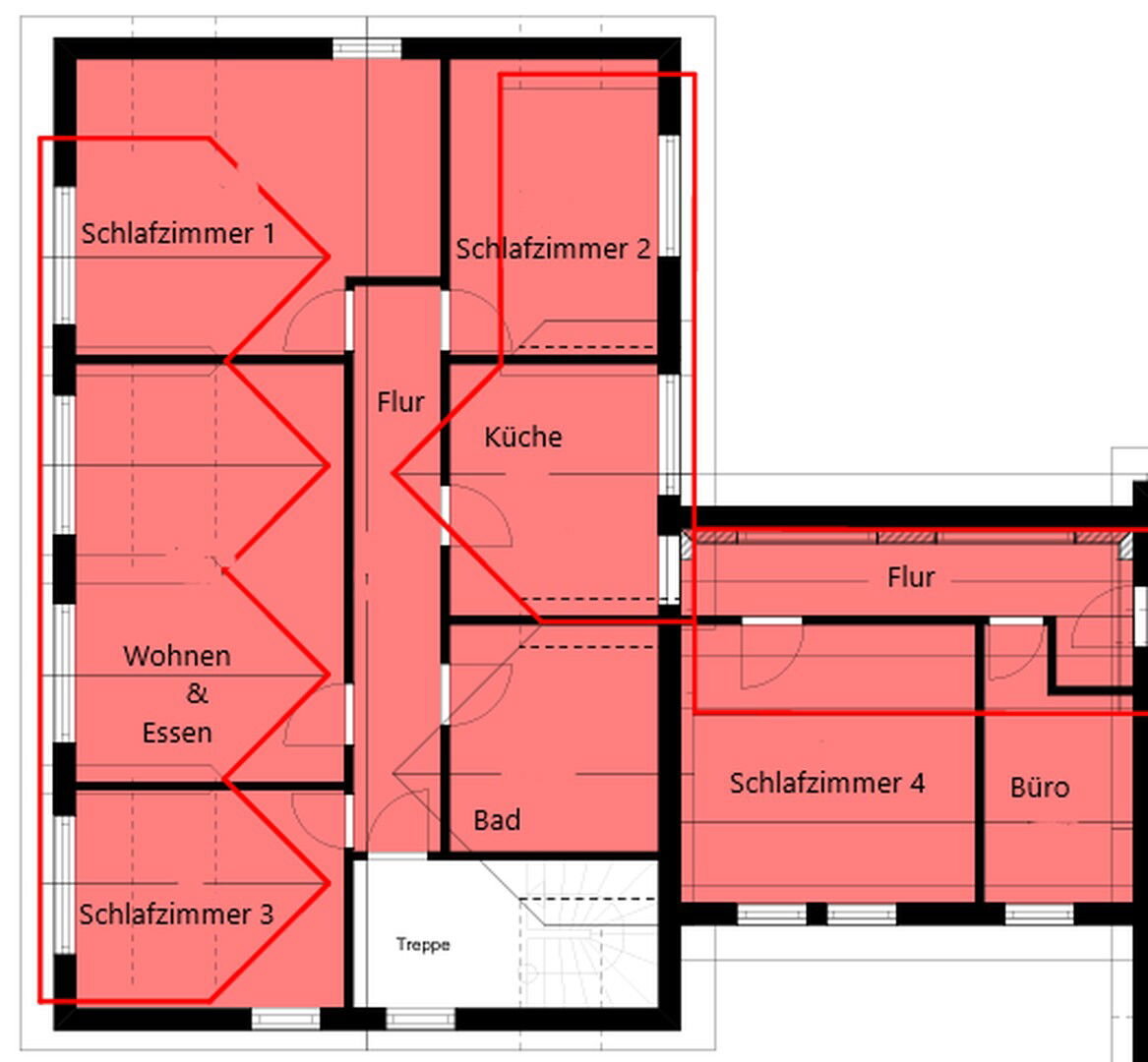 Wohnung zur Miete 850 € 5,5 Zimmer 115 m²<br/>Wohnfläche 1.<br/>Geschoss Natrup-Hagen Hagen am Teutoburger Wald 49170