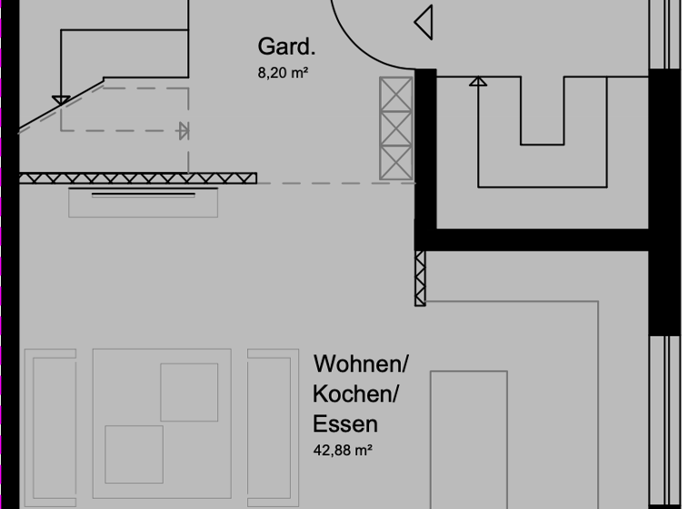 Maisonette zur Miete 1.850 € 7 Zimmer 150 m² Geschoss 1/2 frei ab sofort Hauptstraße 79 Remmingsheim Neustetten 72149