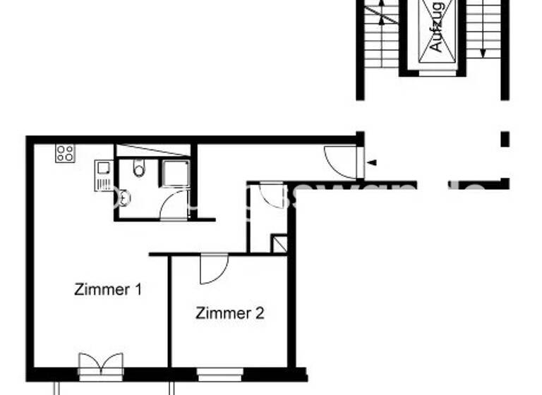 Studio zur Miete Tauschwohnung 560 € 2 Zimmer 60 m² 1. Geschoss Karlshorst Berlin 10318