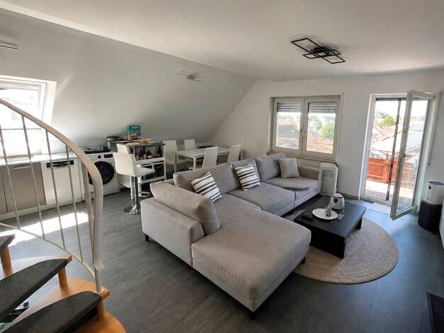 Wohnung zur Miete 585 € 2 Zimmer 49,8 m² 2. Geschoss frei ab 01.08.2026 Wolfschlugen 72649