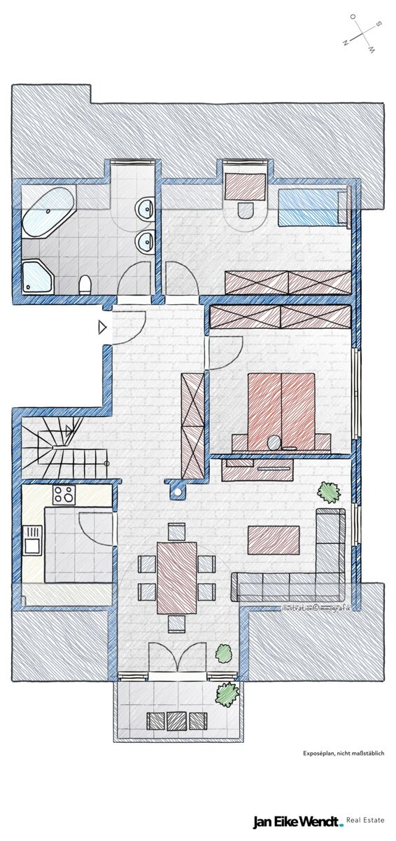 Maisonette zum Kauf provisionsfrei 565.000 € 4 Zimmer 74,9 m²<br/>Wohnfläche 1.<br/>Geschoss ab sofort<br/>Verfügbarkeit Heinrich-Heine-Str. 10 Mammendorf Mammendorf 82291