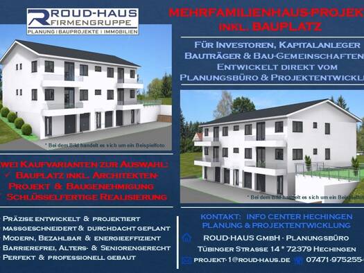 Mehrfamilienhaus zum Kauf 1 Zimmer Wolterdingen Donaueschingen 78166