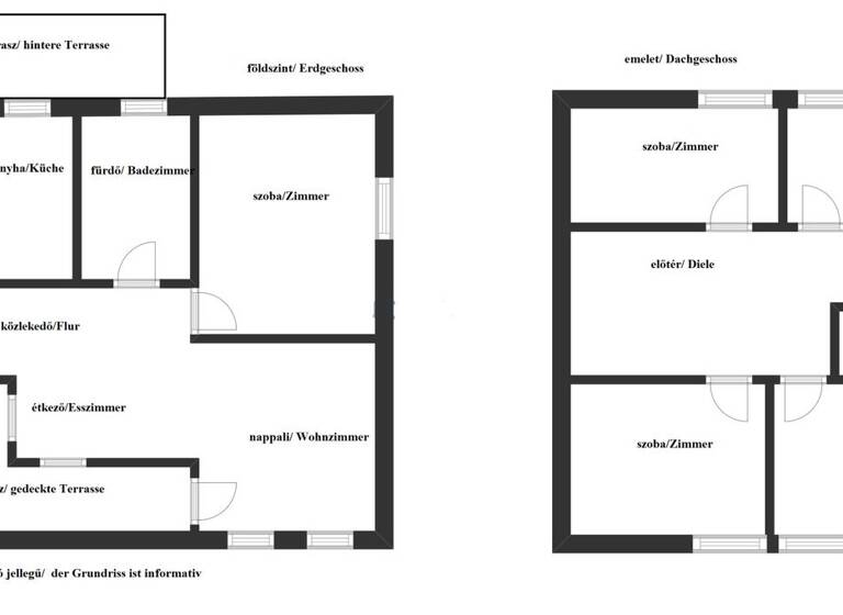 Haus zum Kauf provisionsfrei 211.990 € 5 Zimmer 102 m² 558 m² Grundstück Balatonmáriafürdo