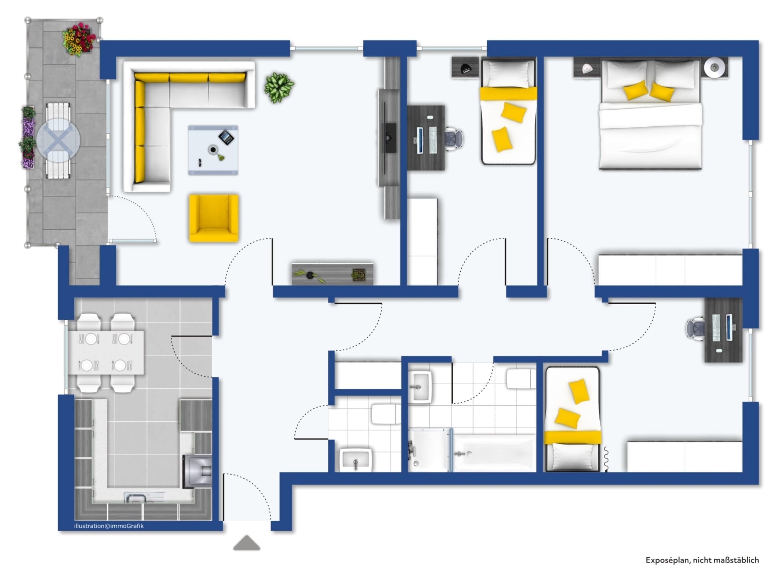 Wohnung zum Kauf 189.000 € 4 Zimmer 107,4 m²<br/>Wohnfläche Soest Soest 59494