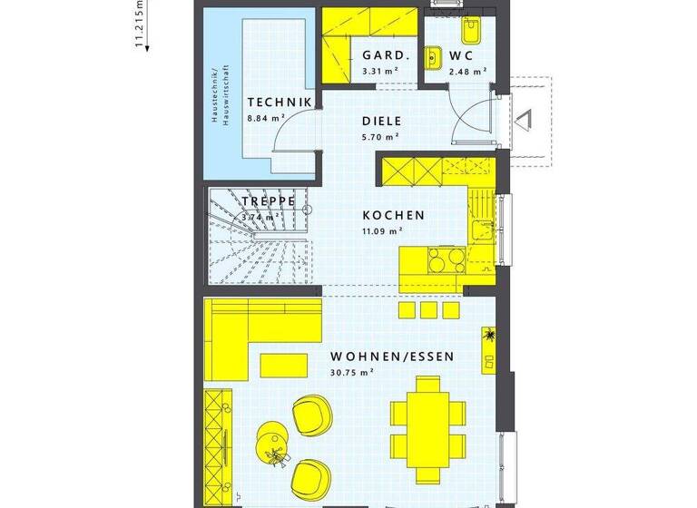 Doppelhaushälfte zum Kauf 635.000 € 4 Zimmer 117 m² 242 m² Grundstück Plattenhardt Filderstadt 70794