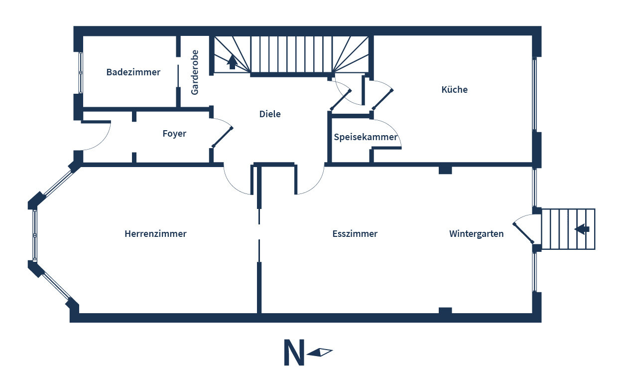 Doppelhaushälfte zum Kauf 838.000 € 9 Zimmer 280 m²<br/>Wohnfläche 243 m²<br/>Grundstück Altstadt Duisburg 47051