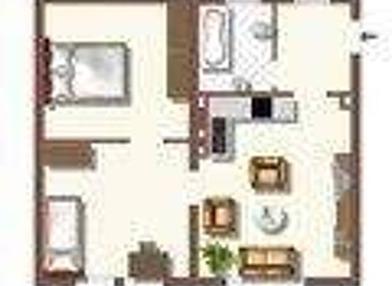 Wohnung zur Miete 509 € 2 Zimmer 55,7 m² EG Biegerfelder Weg 24 Huckingen Duisburg 47259