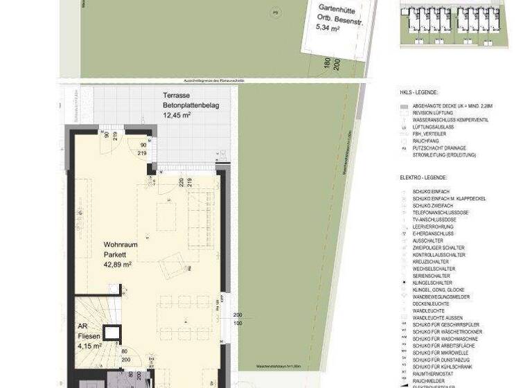Reihenendhaus zum Kauf - Erstbezug provisionsfrei 544.400 € 4 Zimmer 112,4 m² frei ab 31.03.2026 Reisinger Straße 40-60 Ragelsdorf St. Pölten 3107