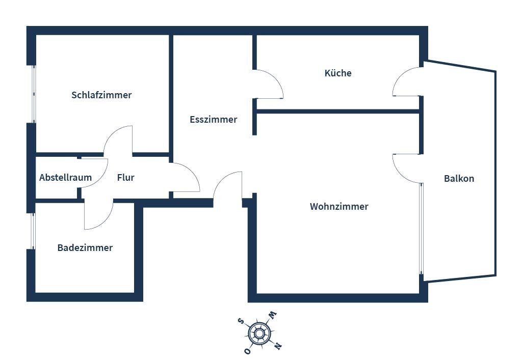 Wohnung zum Kauf 145.000 € 2 Zimmer 72 m²<br/>Wohnfläche 2.<br/>Geschoss Holten Oberhausen 46147