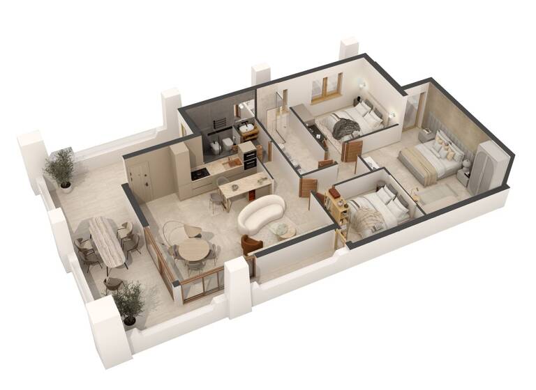 Penthouse zum Kauf 730.000 € 4 Zimmer 180 m² 2. Geschoss Via dei Ginepri 3 Villasimius 09049