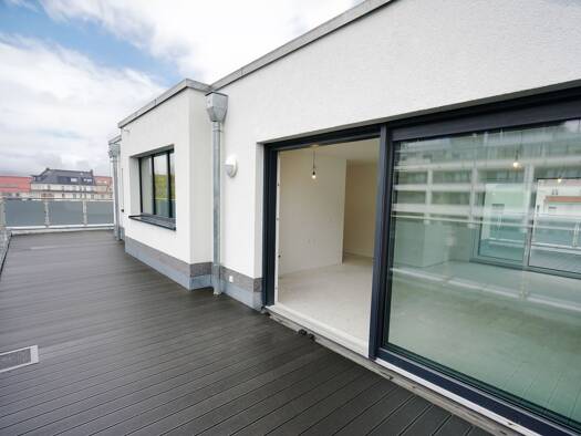 Penthouse zum Kauf - Neubau provisionsfrei 656.500 € 3 Zimmer 122 m² Geschoss 4/4 frei ab sofort Flößaustraße 100 Südstadt Fürth 90763