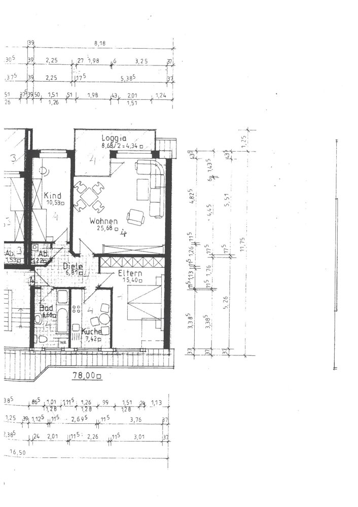 Wohnung zum Kauf 169.000 € 3 Zimmer 78 m²<br/>Wohnfläche Sulingen Sulingen 27232