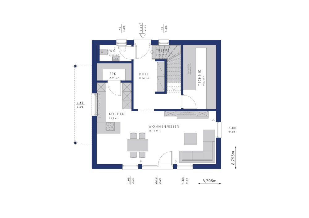 Einfamilienhaus zum Kauf 531.000 € 4 Zimmer 125 m²<br/>Wohnfläche 506 m²<br/>Grundstück Eschelbronn 74927