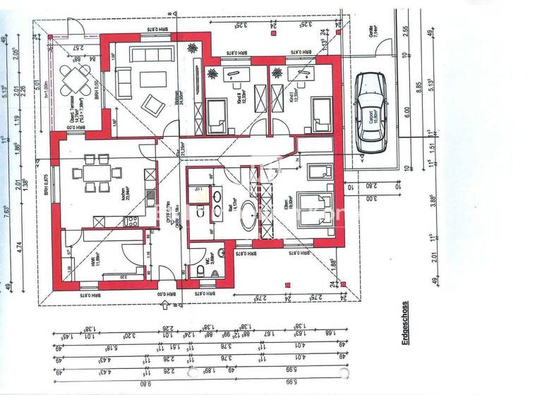Bungalow zum Kauf 320.000 € 4 Zimmer 143 m² 853 m² Grundstück Aschendorf Papenburg / Aschendorf (Ems) 26871