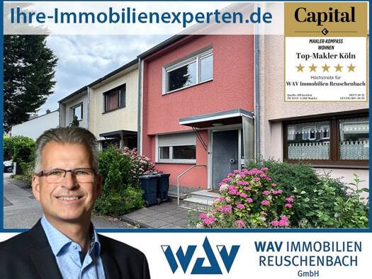 Reihenmittelhaus zum Kauf 290.000 € 4 Zimmer 93 m² 177 m² Grundstück Poll Köln 51105