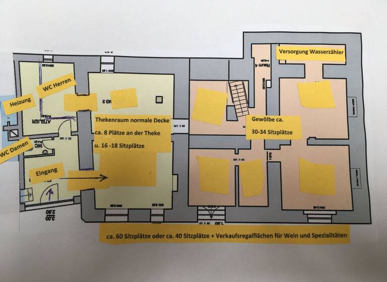 Gastronomie/Hotel zur Miete provisionsfrei 250 € 150 m² Gastrofläche Balduinstraße 32 UG St. Wendel Sankt Wendel 66606