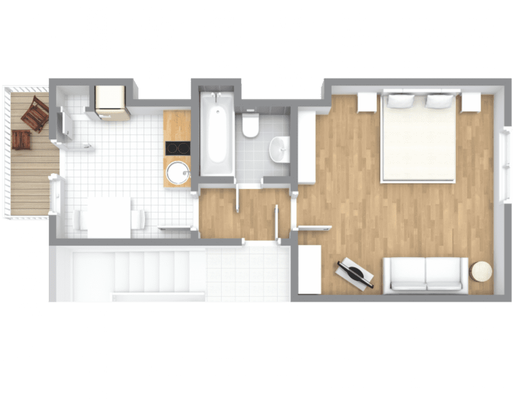 Wohnung zur Miete Wohnen auf Zeit 2.289 € 1 Zimmer 33 m²<br/>Wohnfläche ab sofort<br/>Verfügbarkeit Leostraße Ehrenfeld Köln 50823