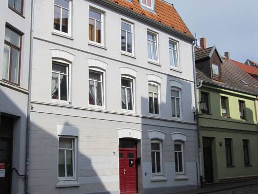 Wohnung zur Miete 395 € 2 Zimmer 36 m² Geschoss EG/4 frei ab sofort Krönkenhagen 12 Altstadt Wismar 23966