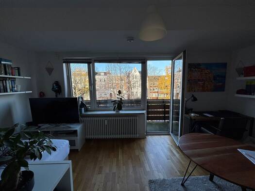 Wohnung zur Miete 850 € 1 Zimmer 26 m² frei ab 20.01.2026 Harvestehude Hamburg 20149