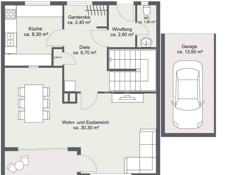 Reihenendhaus zum Kauf 899.000 € 5 Zimmer 129,4 m² 472 m² Grundstück Planegg 82152
