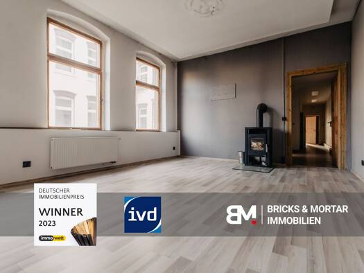 Wohnung zum Kauf 240.000 € 4 Zimmer 100 m² 1. Geschoss Lutherplatz Halle (Saale) 06112