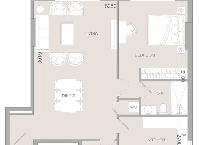 Wohnung zum Kauf provisionsfrei 328.349 € 2 Zimmer 84,7 m² Dubai 00000