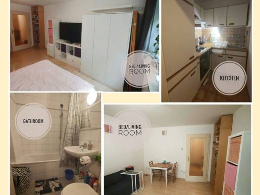 Wohnung zur Miete 700 € 1 Zimmer 33 m² Geschoss 1/5 frei ab sofort Thalk.Obersendl.-Forsten-Fürstenr.-Solln München 81476
