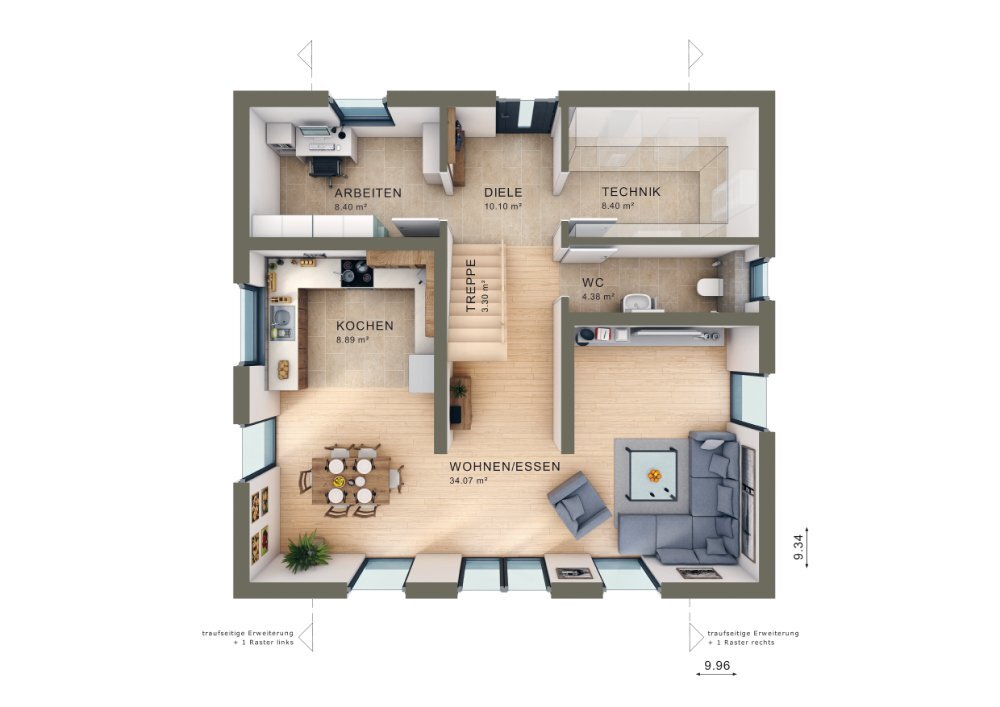 Einfamilienhaus zum Kauf provisionsfrei 464.000 € 5 Zimmer 154 m²<br/>Wohnfläche 720 m²<br/>Grundstück Harpstedt Harpstedt 27243