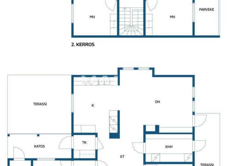 Doppelhaushälfte zum Kauf 196.000 € 6 Zimmer 143 m² 2.688 m² Grundstück Havupolku 6 Oulu 90940