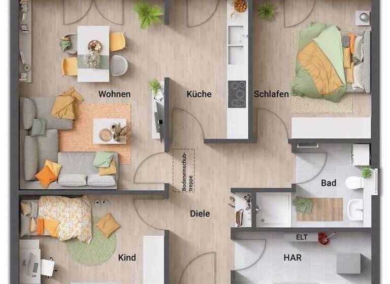 Einfamilienhaus zum Kauf 492.650 € 3 Zimmer 78 m² 905 m² Grundstück Petershagen Petershagen b Fredersdorf b Berlin 15370