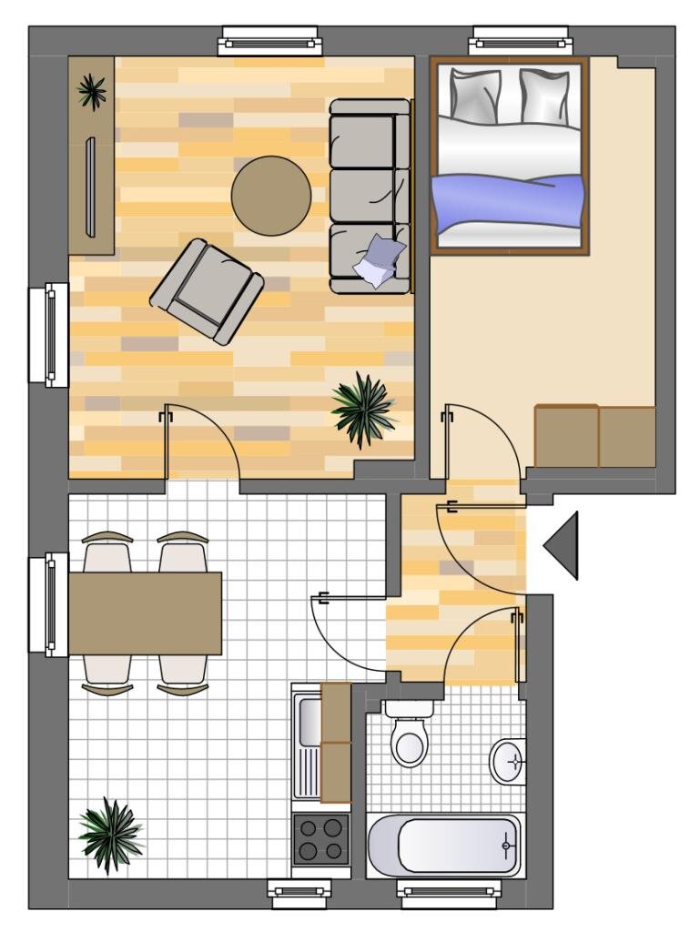 Wohnung zur Miete 339 € 2 Zimmer 40,2 m²<br/>Wohnfläche 1.<br/>Geschoss 01.01.2025<br/>Verfügbarkeit Reidemeisterstraße 24 Rauherfeld Menden 58706