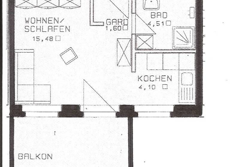 Studio zum Kauf als Kapitalanlage geeignet 37.572 € 1 Zimmer 31,3 m² Heideparkallee 2 Roßlau Dessau-Roßlau 06862