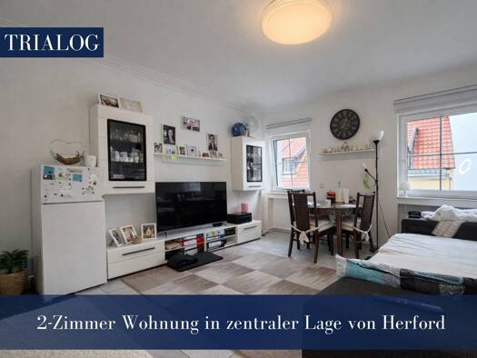 Wohnung zum Kauf 68.000 € 2 Zimmer 43 m² 1. Geschoss Innenstadt Herford 32052
