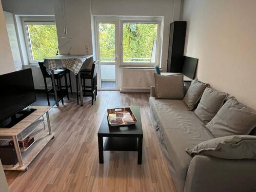 Wohnung zur Miete 1.290 € 2 Zimmer 50 m² Geschoss 1/3 frei ab sofort Maybachstraße Eschersheim Frankfurt am Main 60433