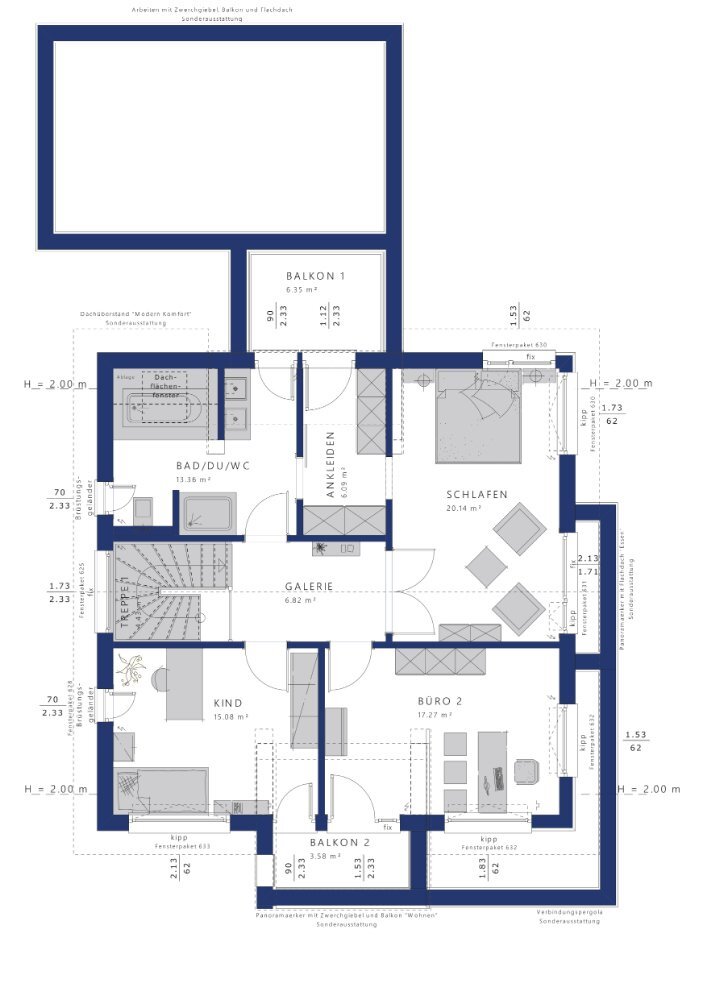 Einfamilienhaus zum Kauf provisionsfrei 837.844 € 5 Zimmer 196 m²<br/>Wohnfläche 473 m²<br/>Grundstück Bad Wurzach Bad Wurzach 88410