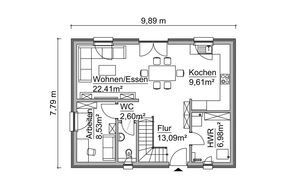 Einfamilienhaus zum Kauf 293.439 € 5 Zimmer 120,2 m²<br/>Wohnfläche 429 m²<br/>Grundstück Aschersleben Aschersleben 06449