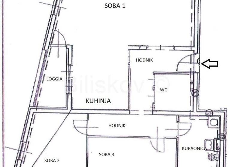 Büro zur Miete 1.600 € 3 Zimmer Spansko - Stenjevec