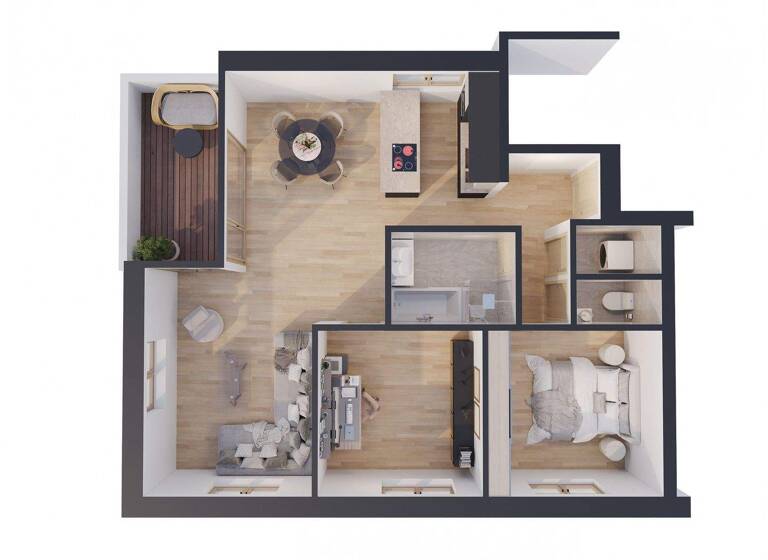 Wohnung zum Kauf 474.000 € 3,5 Zimmer 73 m² Göfis 6811