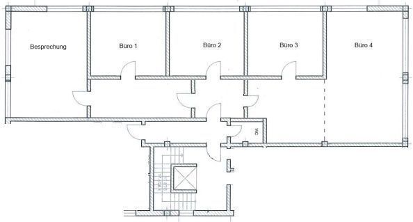 Bürofläche zur Miete 370 € 1 Zimmer 25 m²<br/>Bürofläche Schierling Schierling 84069