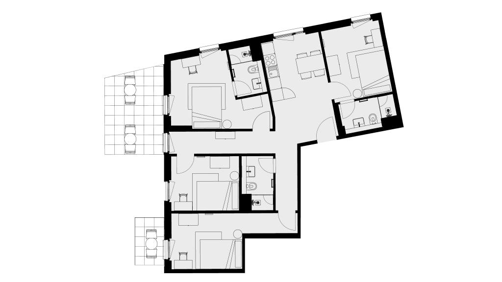 Wohnung zur Miete Wohnen auf Zeit 535 € 4 Zimmer 13 m²<br/>Wohnfläche 21.04.2025<br/>Verfügbarkeit Berliner Straße 22 Zentrum - Nord Leipzig 4105