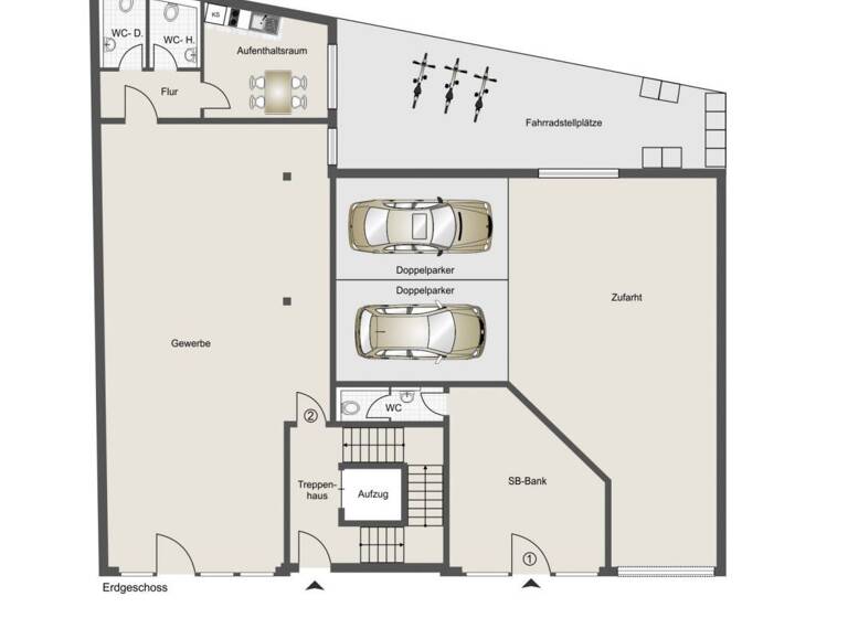 Ladenfläche zur Miete 140,9 m²<br/>Verkaufsfläche ab 27 m²<br/>Teilbarkeit Weilimdorf Stuttgart 70499