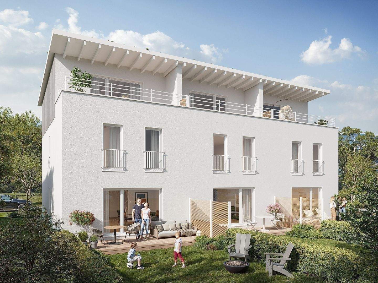 Immobilie in Burgbernheim - DIE MIRABELLE #6 - Neubau mit monatlicher Belastung auf Mietniveau in Burgbernheim - Bild 2