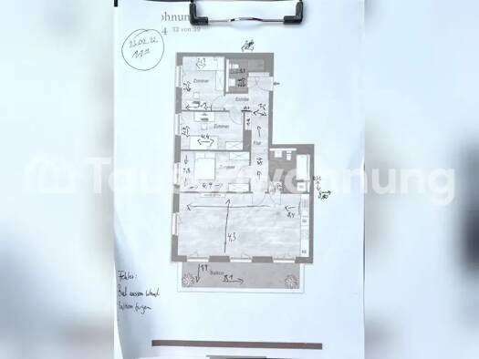 Penthouse zur Miete Tauschwohnung 1.900 € 4 Zimmer 130 m² 3. Geschoss Mariendorf Berlin 12103