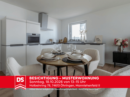 Terrassenwohnung zum Kauf - Erstbezug provisionsfrei 409.800 € 3,5 Zimmer 86,1 m² Öhringen Öhringen 74613