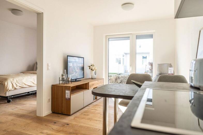 Wohnung zur Miete 500 € 2 Zimmer 38 m² Neue-Welt-Straße 90 Aitrach Aitrach 88319