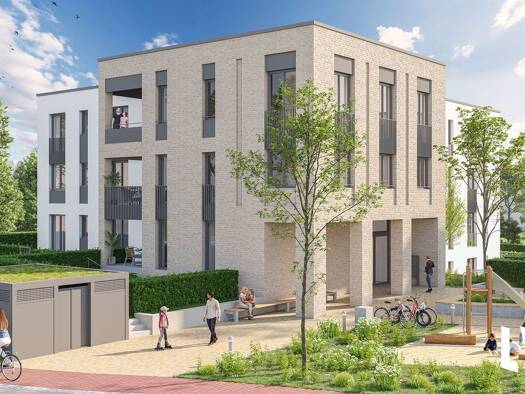 Wohnung zum Kauf - Neubau provisionsfrei 536.900 € 4 Zimmer 95,6 m² 1. Geschoss Die Landwehr 3b Niederdorfelden 61138