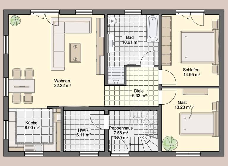 Mehrfamilienhaus zum Kauf - Erstbezug provisionsfrei als Kapitalanlage geeignet 693.000 € 6 Zimmer 188 m² 620 m² Grundstück Heltersberg 67716