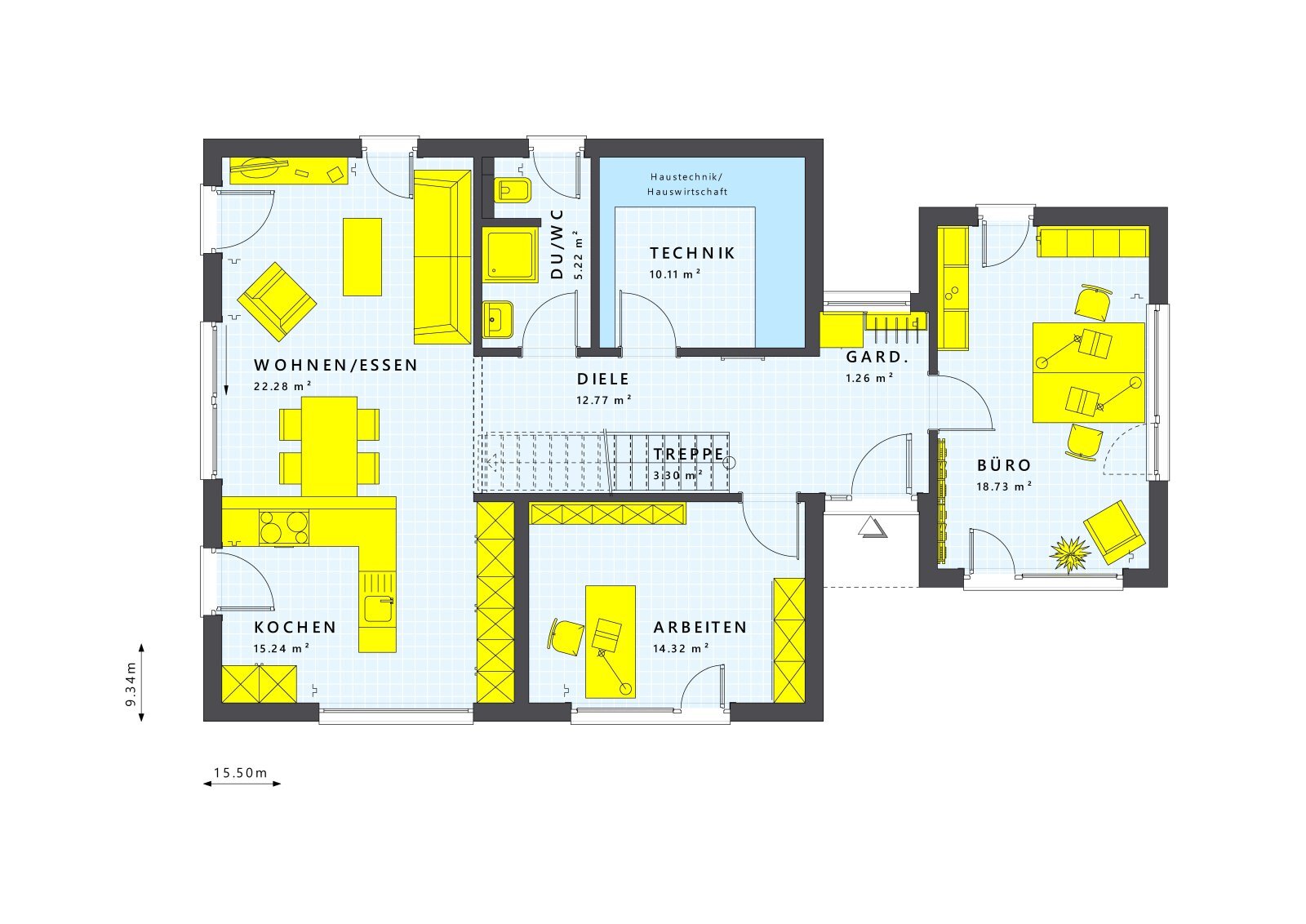 Einfamilienhaus zum Kauf provisionsfrei 443.379 € 5 Zimmer 157 m²<br/>Wohnfläche 520 m²<br/>Grundstück Breitenbach Schauenburg 34270